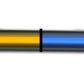 TRUX-TLED-GL48CXAB : 48" AMBER TO BLUE AUXILIARY DUAL CENTER GLOW STRIP LED LIGHT - 240 DIODES