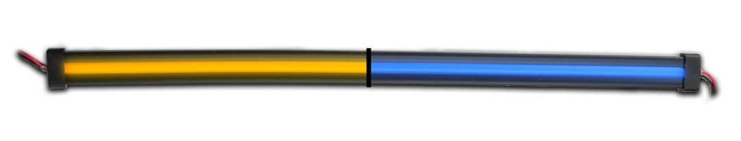 TX-TLED-GL12CXAB : 12" Amber To Blue Strip Led Light