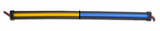 TX-TLED-GL12CXAB : 12" AMBER TO BLUE AUXILIARY DUAL CENTER GLOW STRIP LED LIGHT - 60 DIODES