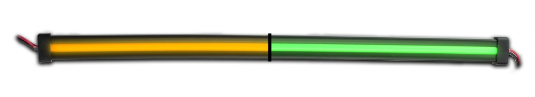 TX-TLED-GL12CXAG : 12" Amber To Green Strip Led Light