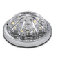 ROADWORKS - HEROWGCWMLP : LOW PROFILE WATERMELON HERO LED MARKER LIGHT - WHITE AND GREEN LIGHT / CLEAR LENS