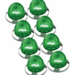 RW - HEROGCWMMINI-8 : MINI WATERMELON HERO LED LIGHT - GREEN LIGHT / CLEAR LENS, 8 PACK