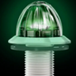 RW - HEROGCWMMINI-8 : MINI WATERMELON HERO LED LIGHT - GREEN LIGHT / CLEAR LENS, 8 PACK