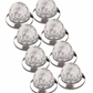 RW - HEROWCWMMINI-8 : MINI WATERMELON HERO LED LIGHT - WHITE LIGHT / CLEAR LENS, 8 PACK