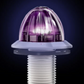 RW - HEROPCWMMINI-8 : MINI WATERMELON HERO LED LIGHT - PURPLE LIGHT / CLEAR LENS, 8 PACK
