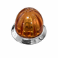 RW - MINI WATERMELON HERO LED LIGHT - AMBER LIGHT / AMBER LENS, 8 PACK