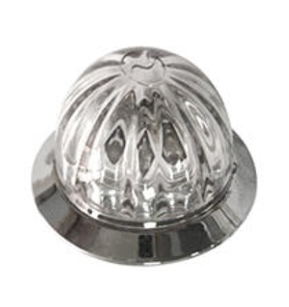 RW - HEROACWMMINI-8 : MINI WATERMELON HERO LED LIGHT - AMBER LIGHT / CLEAR LENS, 8 PACK