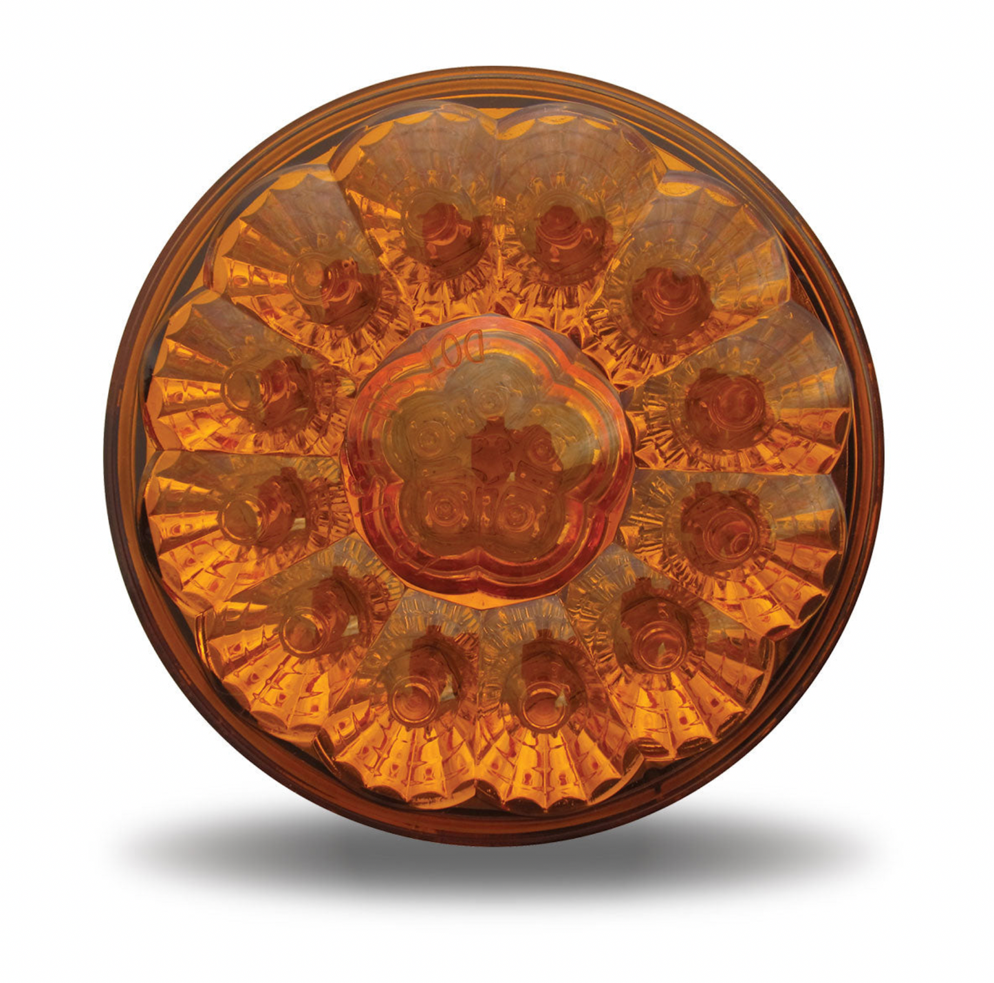 TX-TLED-417A: Amber Lens/Amber LED Round Tail or Marker Light