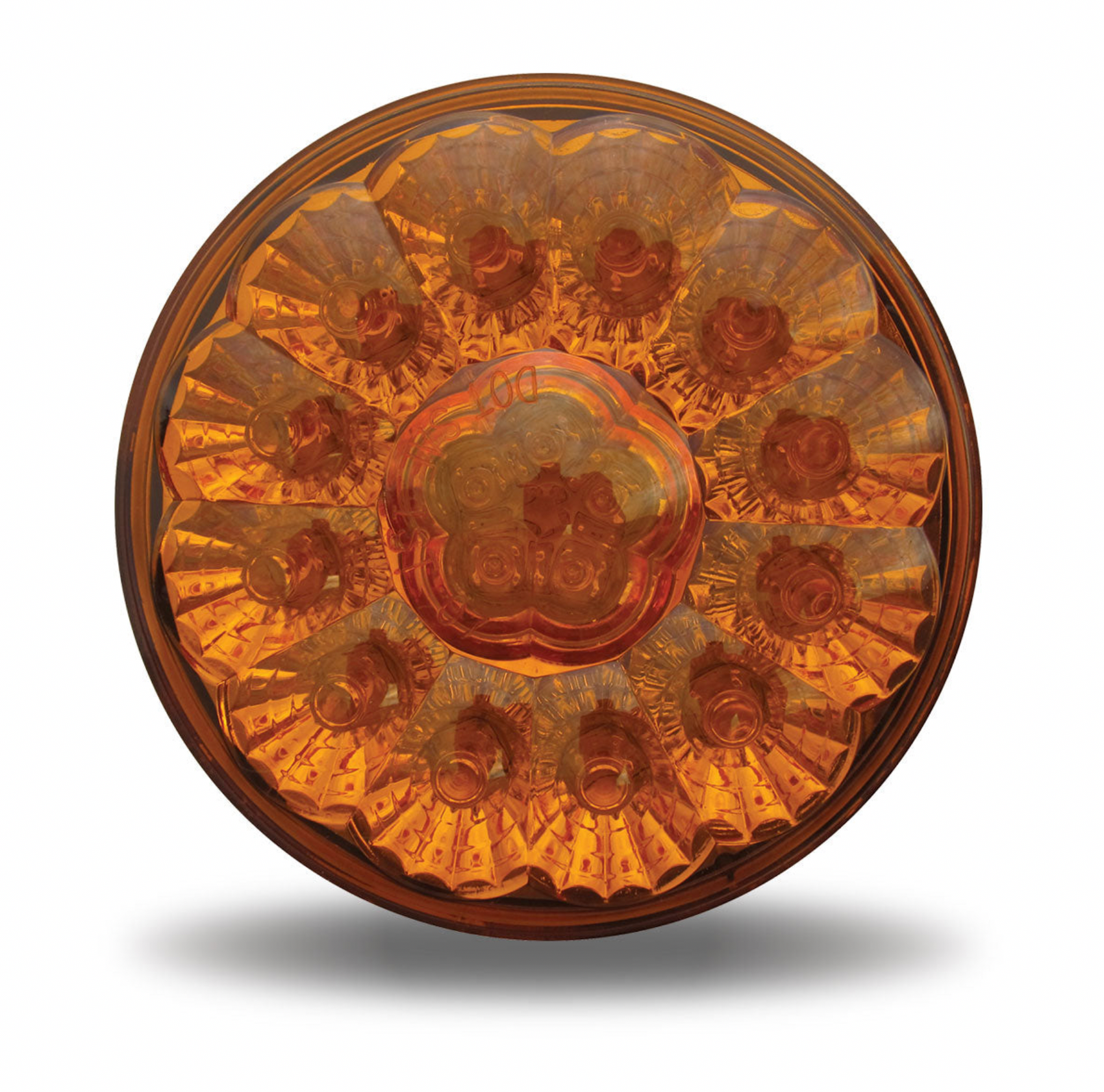 TX-TLED-417A: Amber Lens/Amber LED Round Tail or Marker Light