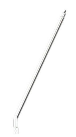 RW - SHFT341-42 : 42 inch polished stainless steel 1.5 inch diameter big tube single bend shifter