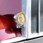 UNITED PACIFIC - 31378 : ULTRALIT - 7" Crystal Headlight With 34 Amber LED Position Light