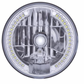 UNITED PACIFIC - 31379 : ULTRALIT - 7" Crystal Headlight With 34 White LED Position Light