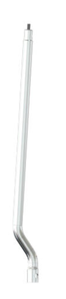 RW - SHFT421-42 : 42 inch polished stainless steel 1.5 inch diameter big tube Kenworth Shifter