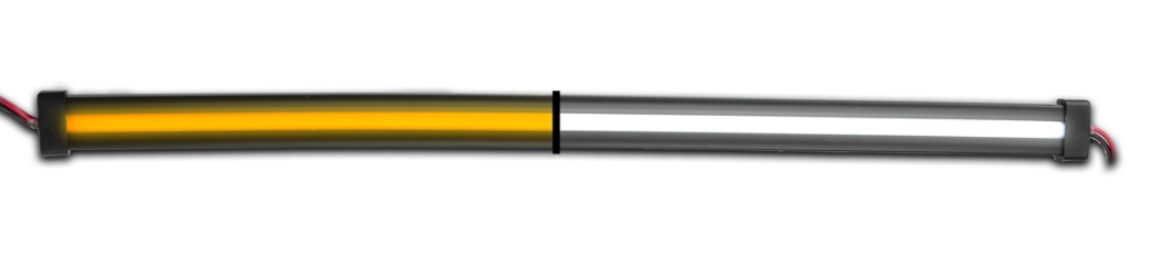 TX-TLED-GL12CXAW : 12" Amber To White Glow Strip Led Light