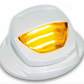 TRUX-TLED-K10G : Kenworth LED Mini-Step Light with White Courtesy, Amber and Green LED