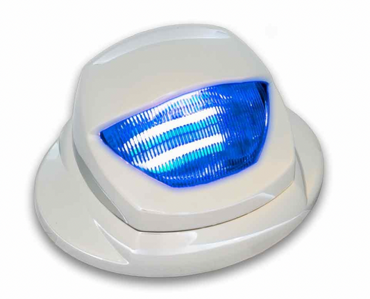 TX-TLED-K10B: Kenworth LED Mini-Step Light with White, Amber and Blue LED