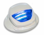 TX-TLED-K10B : Kenworth LED Mini-Step Light with White Courtesy, Amber and Blue LED