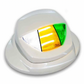 TRUX-TLED-K10G : Kenworth LED Mini-Step Light with White Courtesy, Amber and Green LED