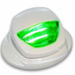 TRUX-TLED-K10G : Kenworth LED Mini-Step Light with White Courtesy, Amber and Green LED