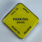 CK-PARKING-S : Yellow Park Custom Brake Knob