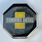 CK-CMNDSL-BL-O : Black Cummins Diesel Octagon Knob