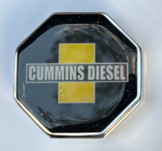 CK-CMNDSL-BL-O : Black Cummins Diesel Octagon Knob
