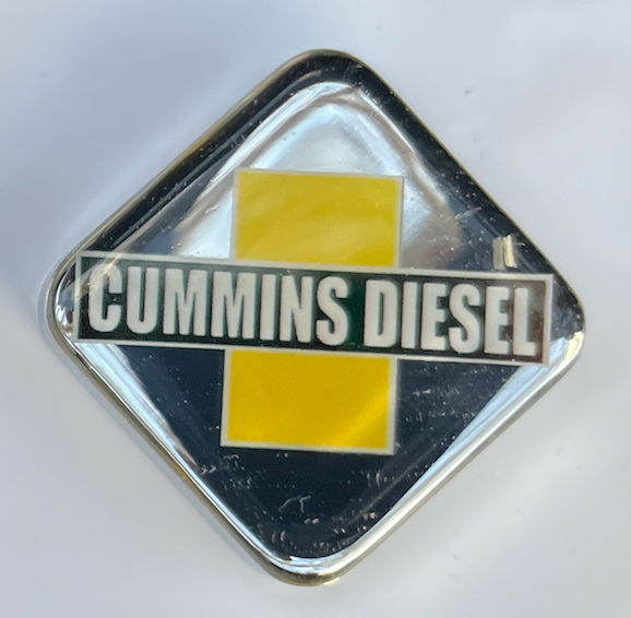 CK-CMNDSL-S : Chrome Cummins Diesel Square Knob