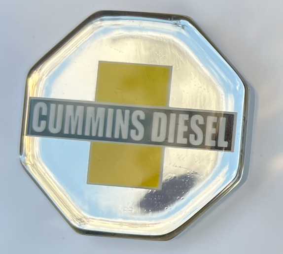 CK-CMNDSL-O :  Chrome Cummins Diesel Octagon Knob