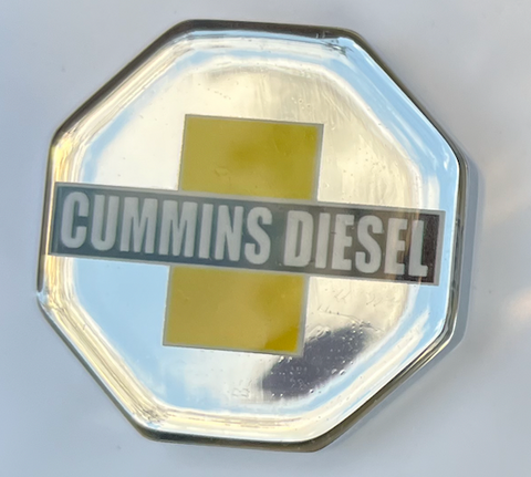 CK-CMNDSL-O :  Chrome Cummins Detroit Octagon Knob