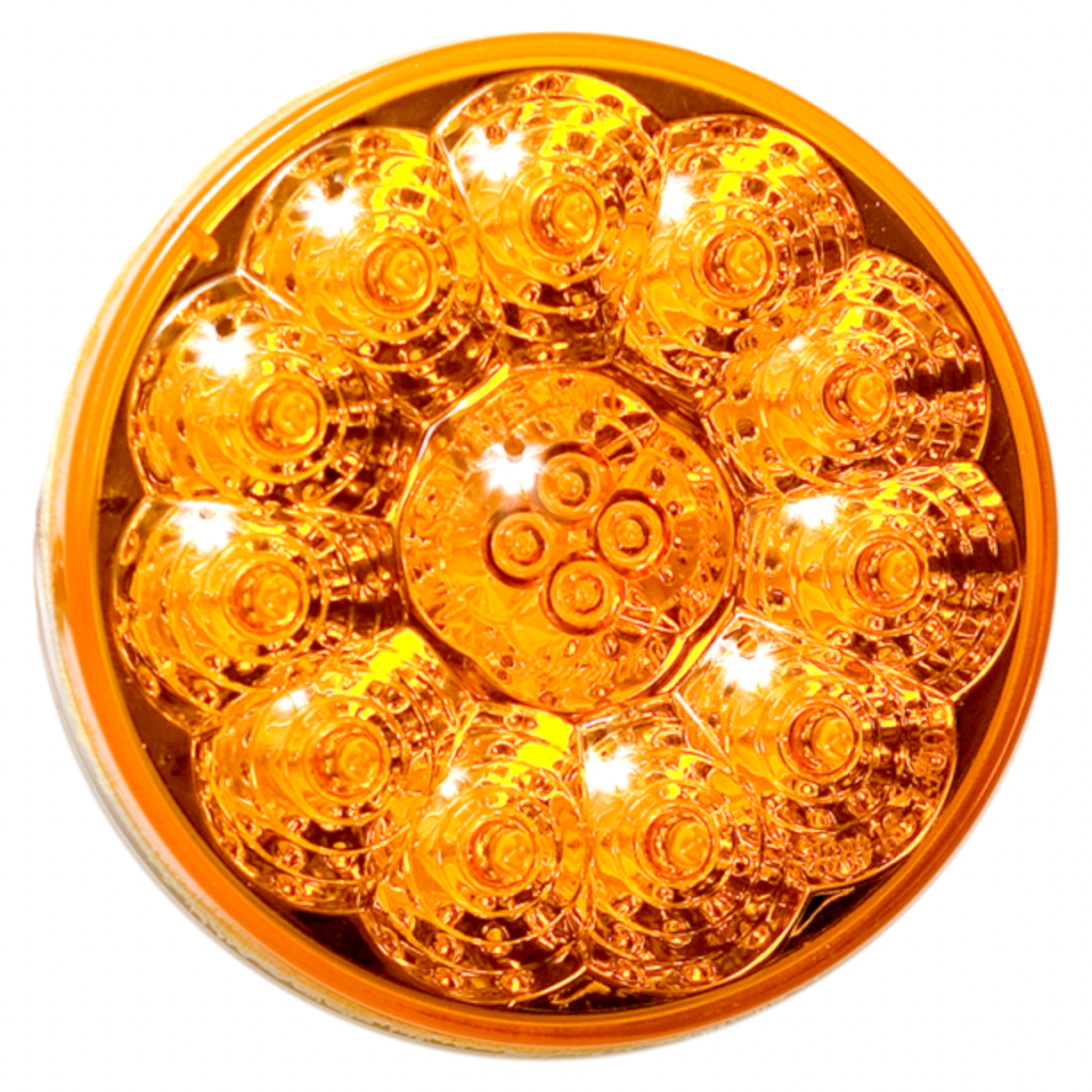 ASL - 40400A - 4000 - 4" Designer Series - Amber Lens / Amber Led