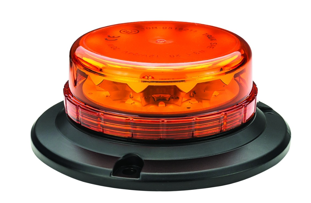 TRUX-TLED-W10 : CLASS 1 BEACON LOW PROFILE LED WARNING LIGHT WITH 36 FLASH PATTERNS