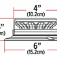 TRUX-TLED-W10 : CLASS 1 BEACON LOW PROFILE LED WARNING LIGHT WITH 36 FLASH PATTERNS
