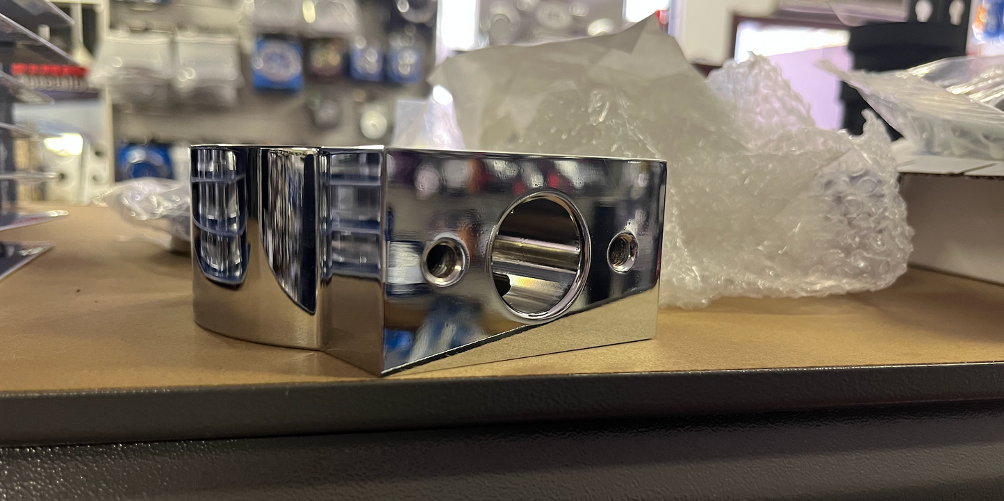 AACC- Billet KW Shaped Guard Light Bracket