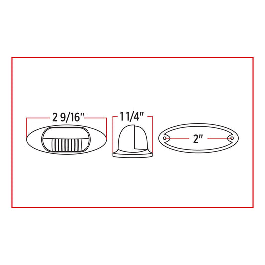 TX-TB-C7W : LED Lighting - Auxiliary - White (3 Diodes)