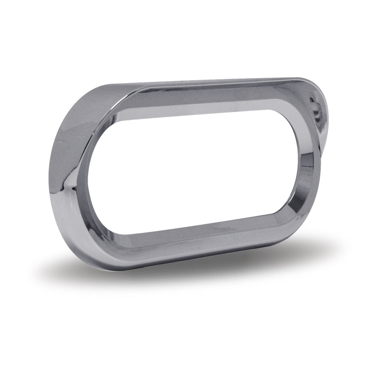 TRUX-TBEZ-OBCH2 : Bezel - Oval Chrome Plastic - Visor