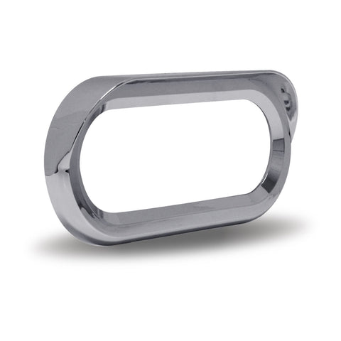 TX-TBEZ-OBCH2 : Bezel - Oval Chrome Plastic - Visor