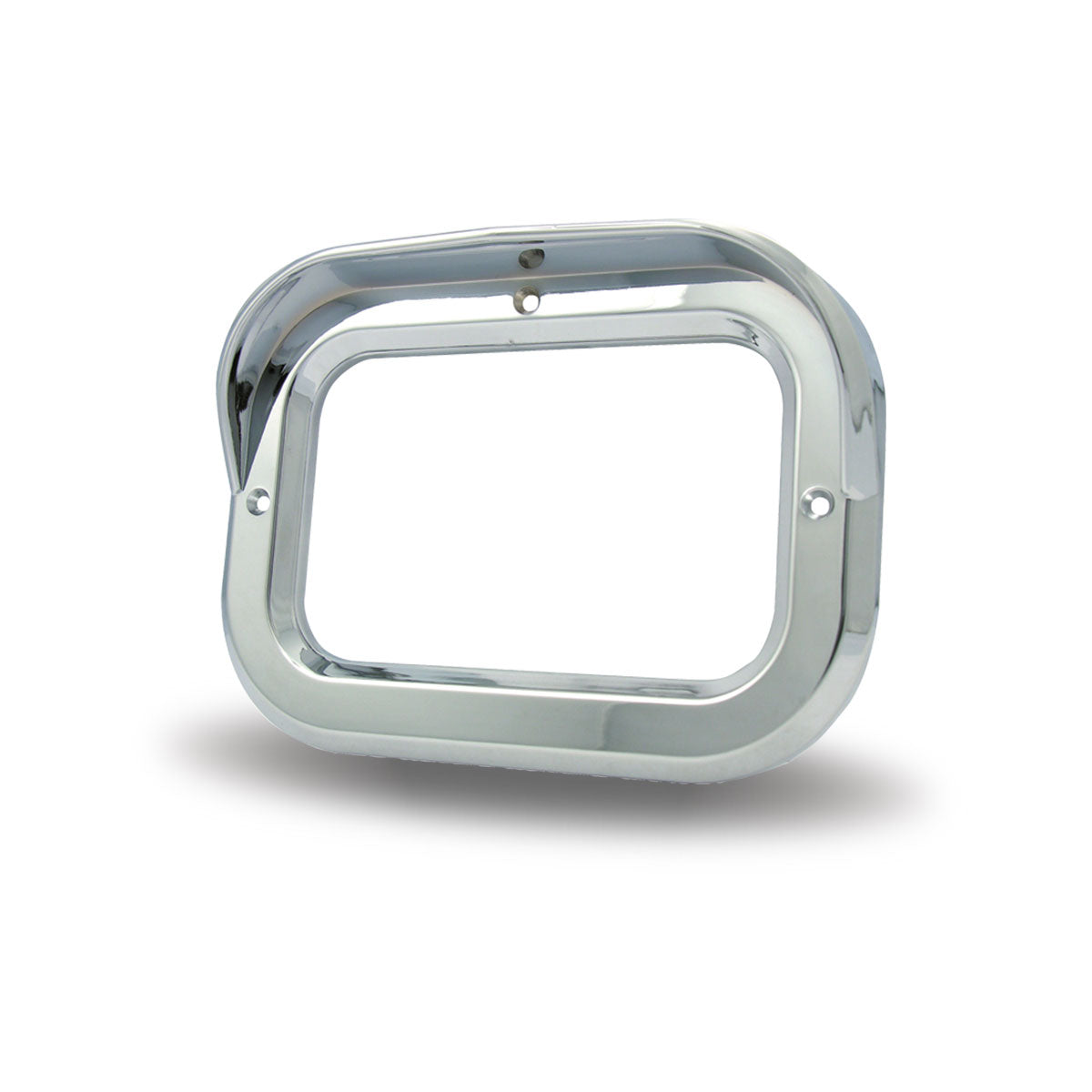 TX-TBEZ-SQR : Bezel - Square Chrome Plastic - Visor