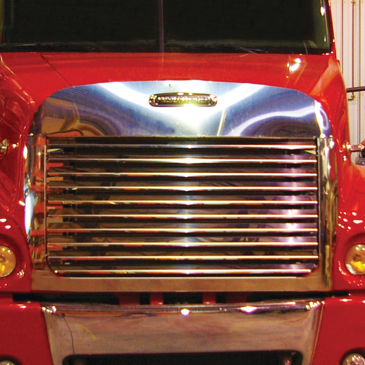 TRUX-TF-1004 : Freightliner - Century - Hoodshield Bug Deflector, Louvered Grill & Surround Kit (2005+)