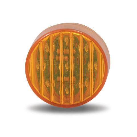 TX-TLED-2HA : 2 1/2" Round Amber LED (13 Diodes)
