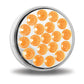 TRUX-TLED-4X40A : 4" Dual Amber/Red Stop, Turn & Tail LED (19 Diodes)