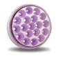 TRUX-TLED-4XRP : 4" Dual Revolution Red/Purple LED