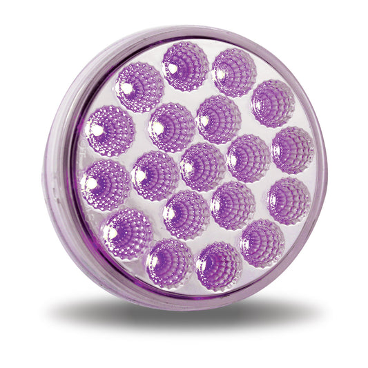 TRUX-TLED-4XRP : 4" Dual Revolution Red/Purple LED