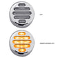 TRUX-TLED-F2CA : 2" Flatline Clear Amber LED (9 Diodes)