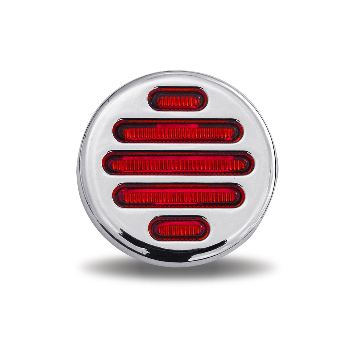 TRUX-TLED-F2R : 2" Flatline Red LED (9 Diodes)