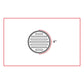 TRUX-TLED-F4CA : "4" Flatline Clear Amber LED (49 Diodes)"