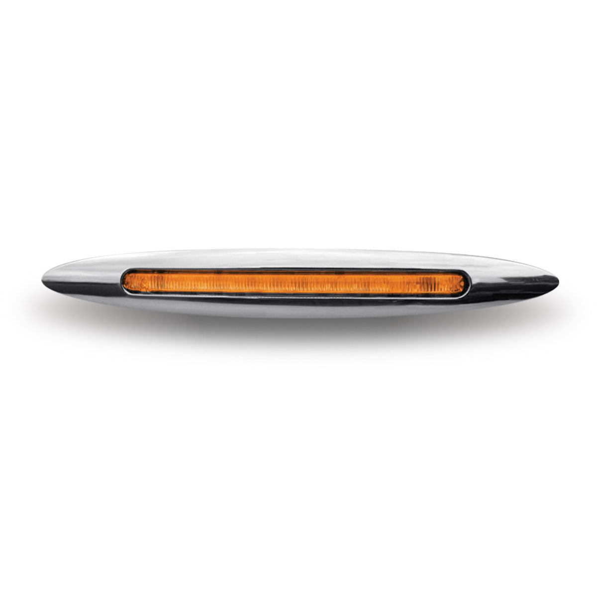 TRUX-TLED-F9A : 9" X 1" Flatline Color Slim-Line Amber Marker LED (14 Diodes)