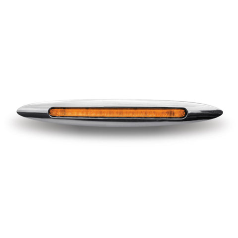 TX-TLED-F9A : 9" X 1" Flatline Color Slim-Line Amber Marker LED (14 Diodes)