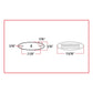 TRUX-TLED-FG3R : Small Marker Flatline Red LED (8 Diodes)