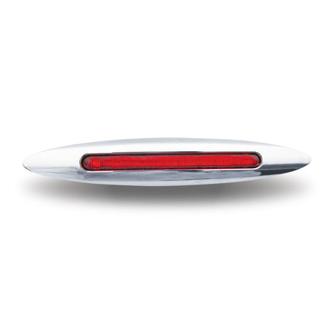 TX-TLED-FG4R 6" Slim Marker Flatline Red LED (9 Diodes)