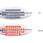 TX-TLED-FGCR : Marker Flatline Clear Red LED (32 Diodes)